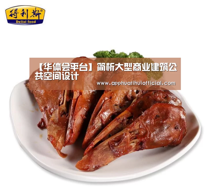【华体会平台】简析大型商业建筑公共空间设计(图1)